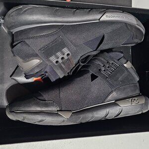 Adidas Y-3 Qasa High Black size 9.5 US